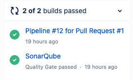 Define the number of builds to pass in Bitbucket Cloud before allowing pull requests to pass your SonarQube Cloud quality gate.