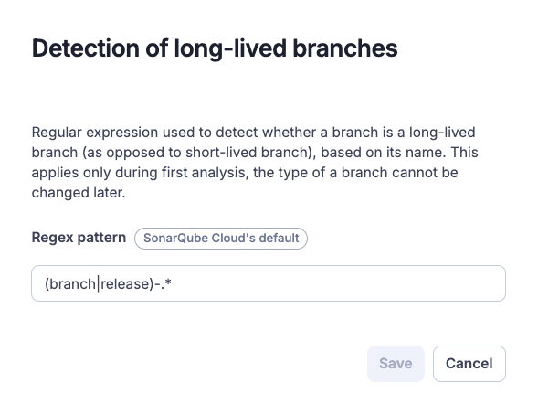 Detection of a long-lived branch